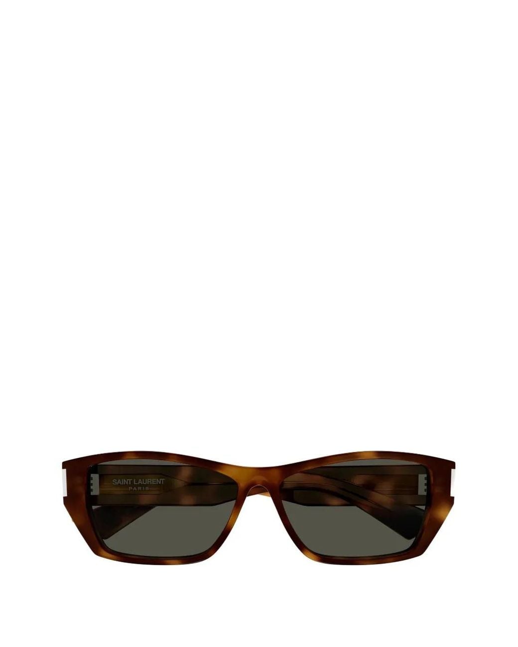 Saint Laurent Brown Sl 928 Rectangle-Frame Sunglasses