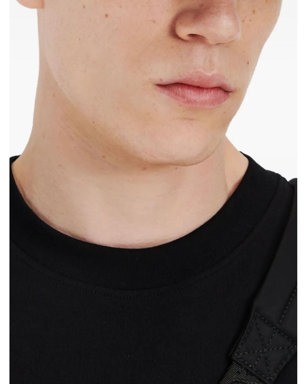 Karl Lagerfeld Blue Logo-Appliqué Baseball Cap for men