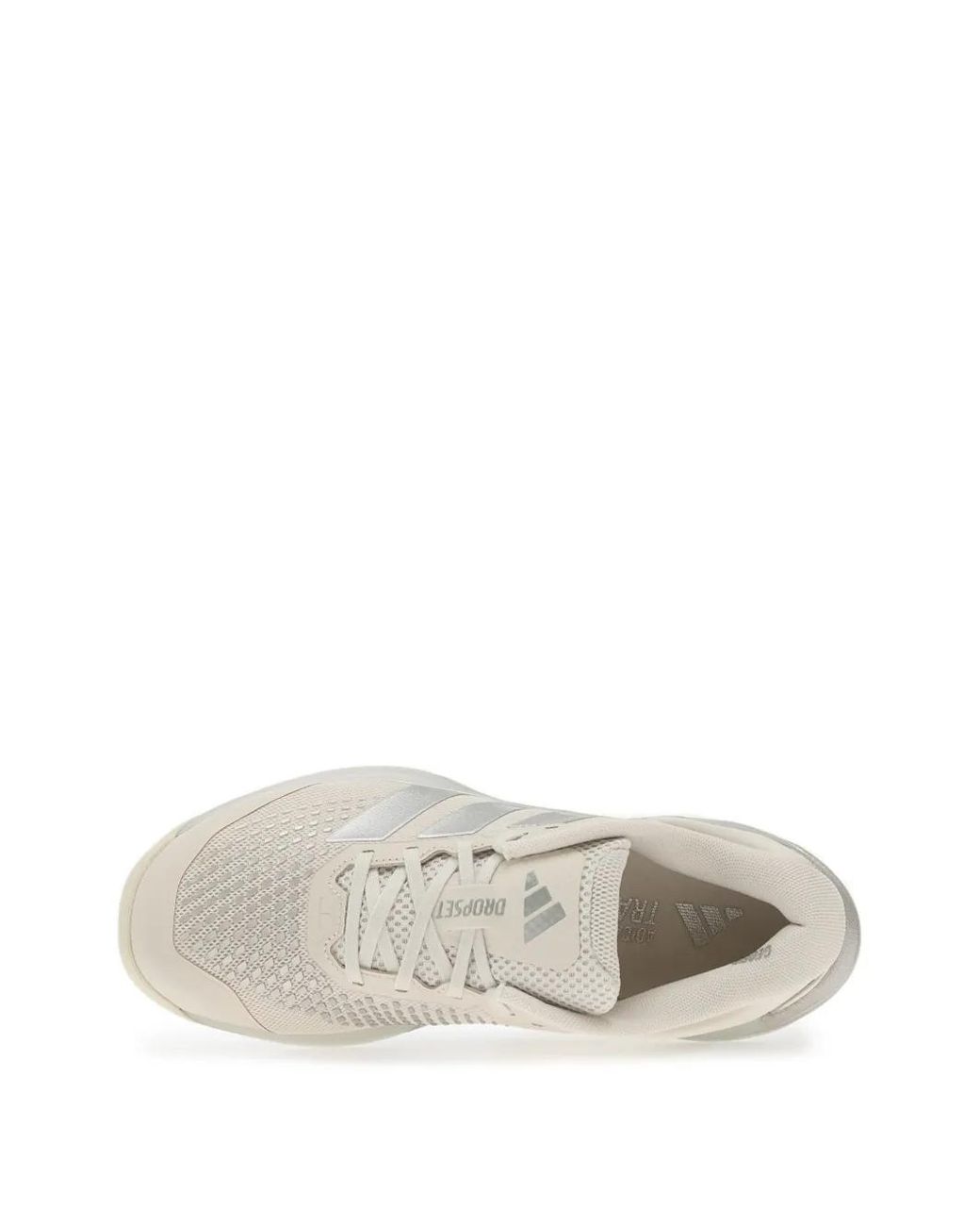 Adidas White Dropset 4 Power Training Shoes