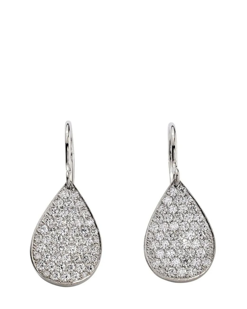 Irene Neuwirth White 18Kt Diamond Earrings