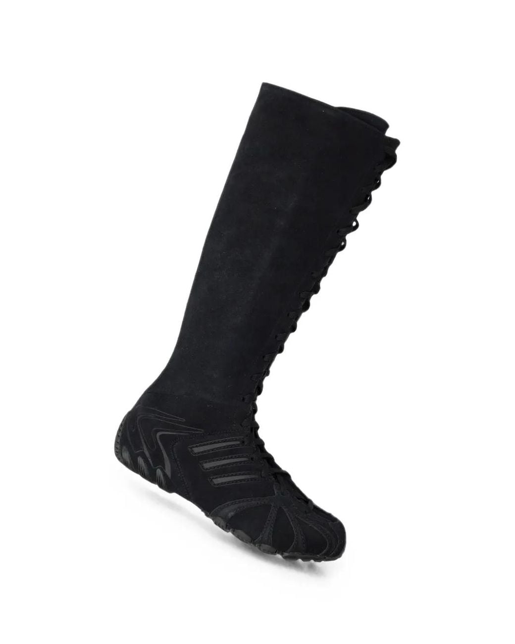 Adidas Black Bottes À Lacets