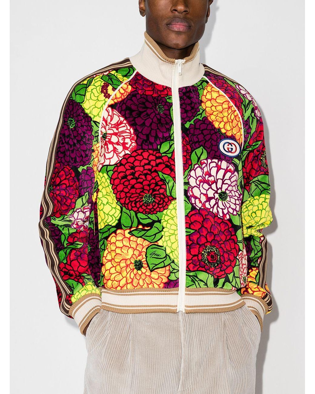 Gucci X Ken Scott Floral-print Bomber in Men | Lyst UK