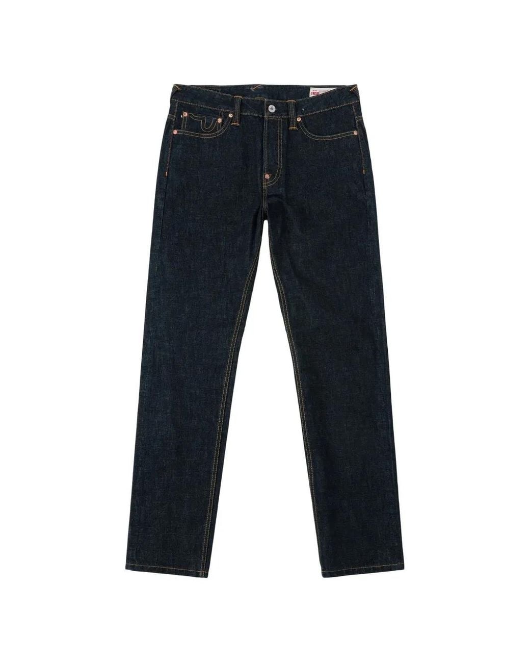 Evisu Blue Seagull-Print Jeans for men