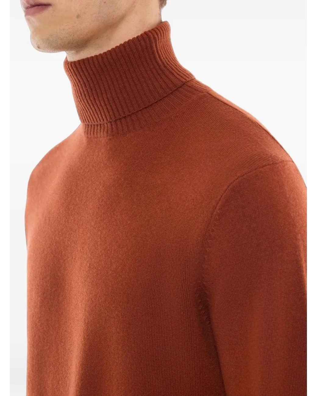 Fursac Red Pull À Col Roulé for men