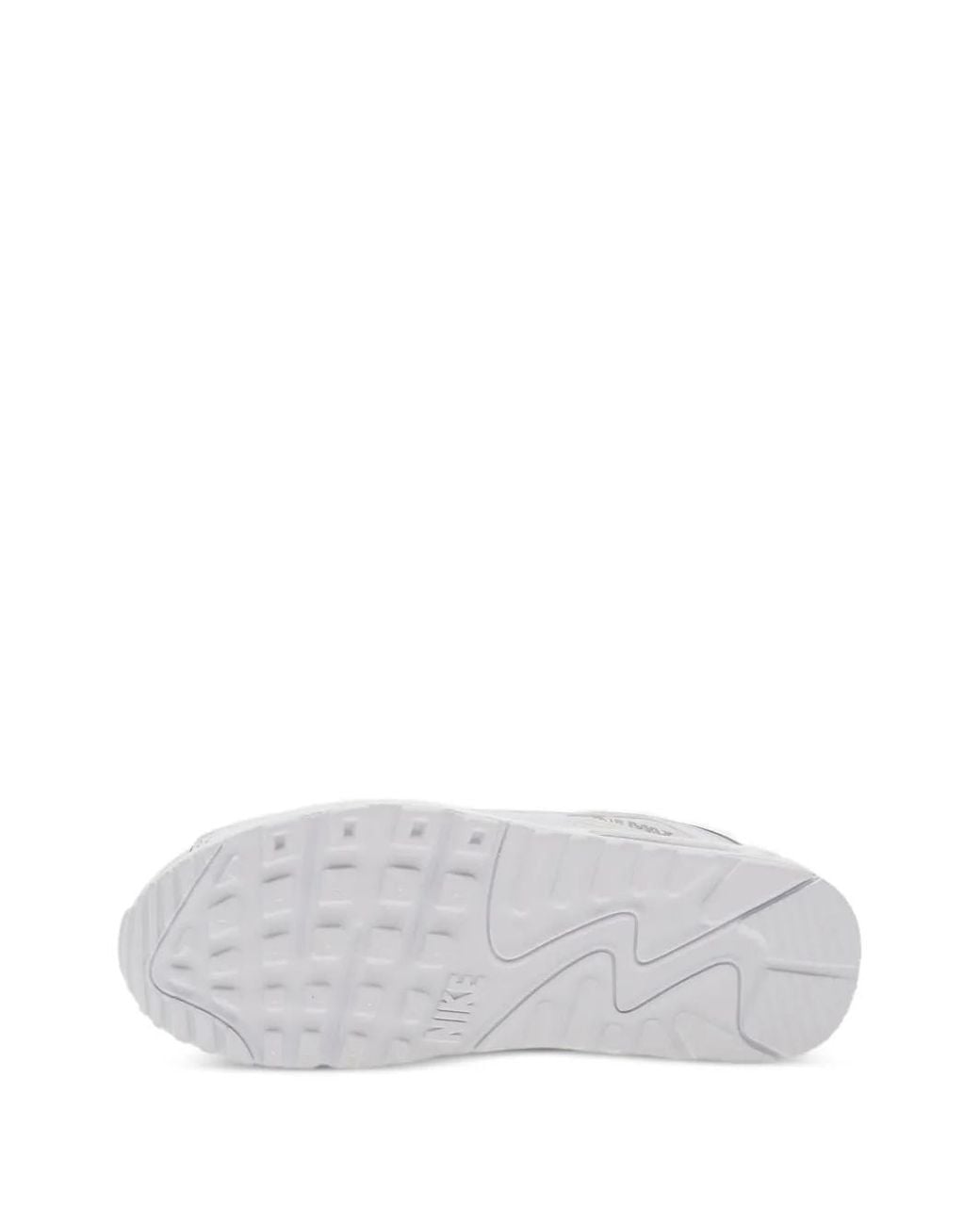 Nike White Air Max 90 Lace-Up Sneakers for men