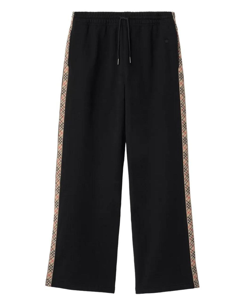 Burberry Black Pantalon De Jogging Carreaux