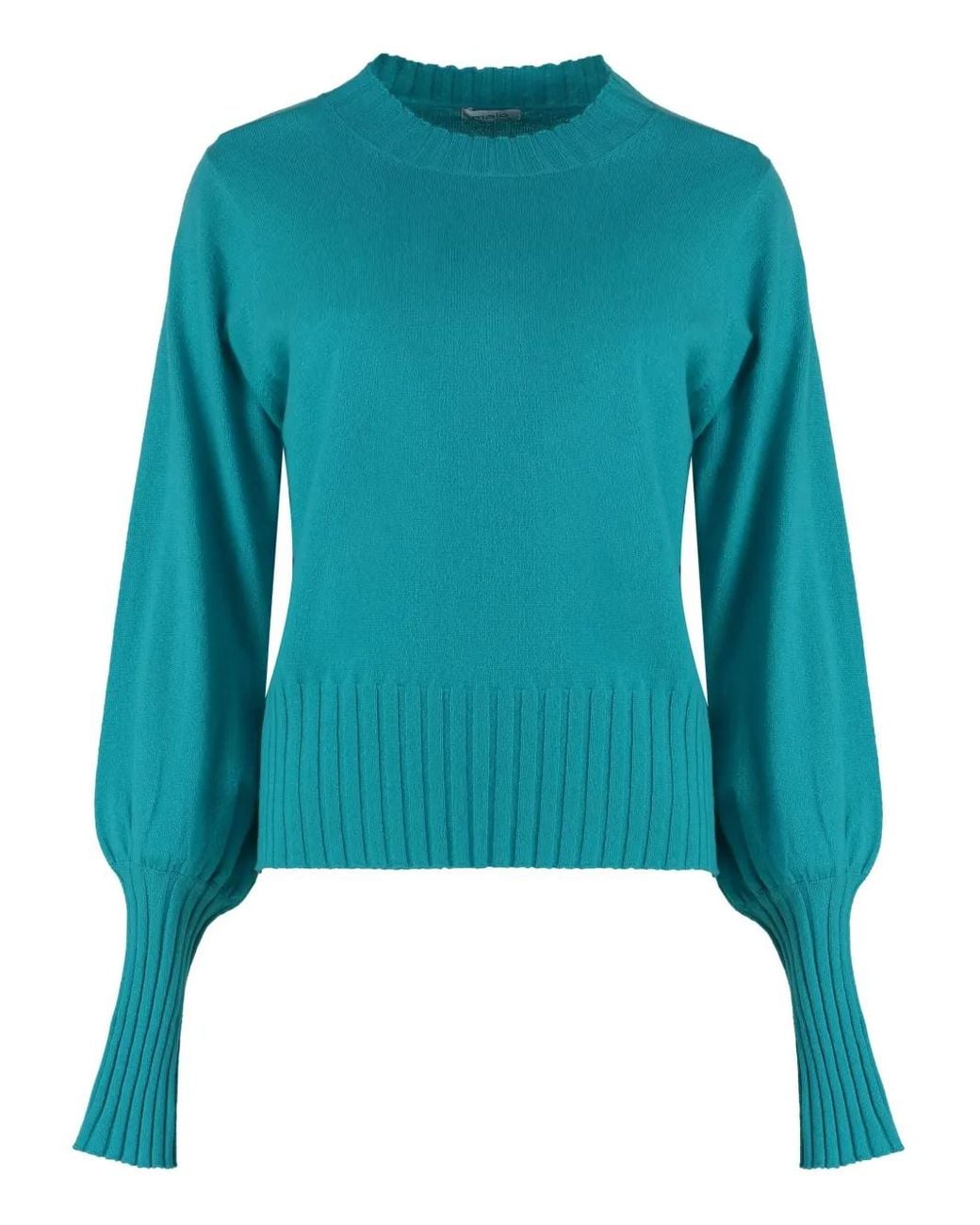 Malo Blue Knitted Jumper