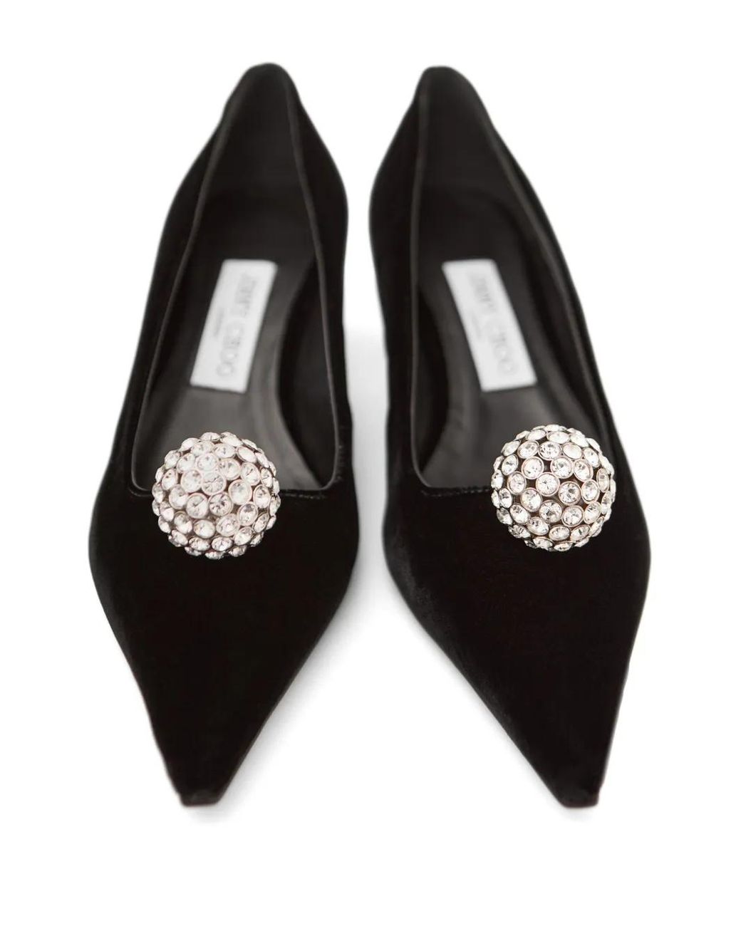 Jimmy Choo Black 50Mm Orb Pumps