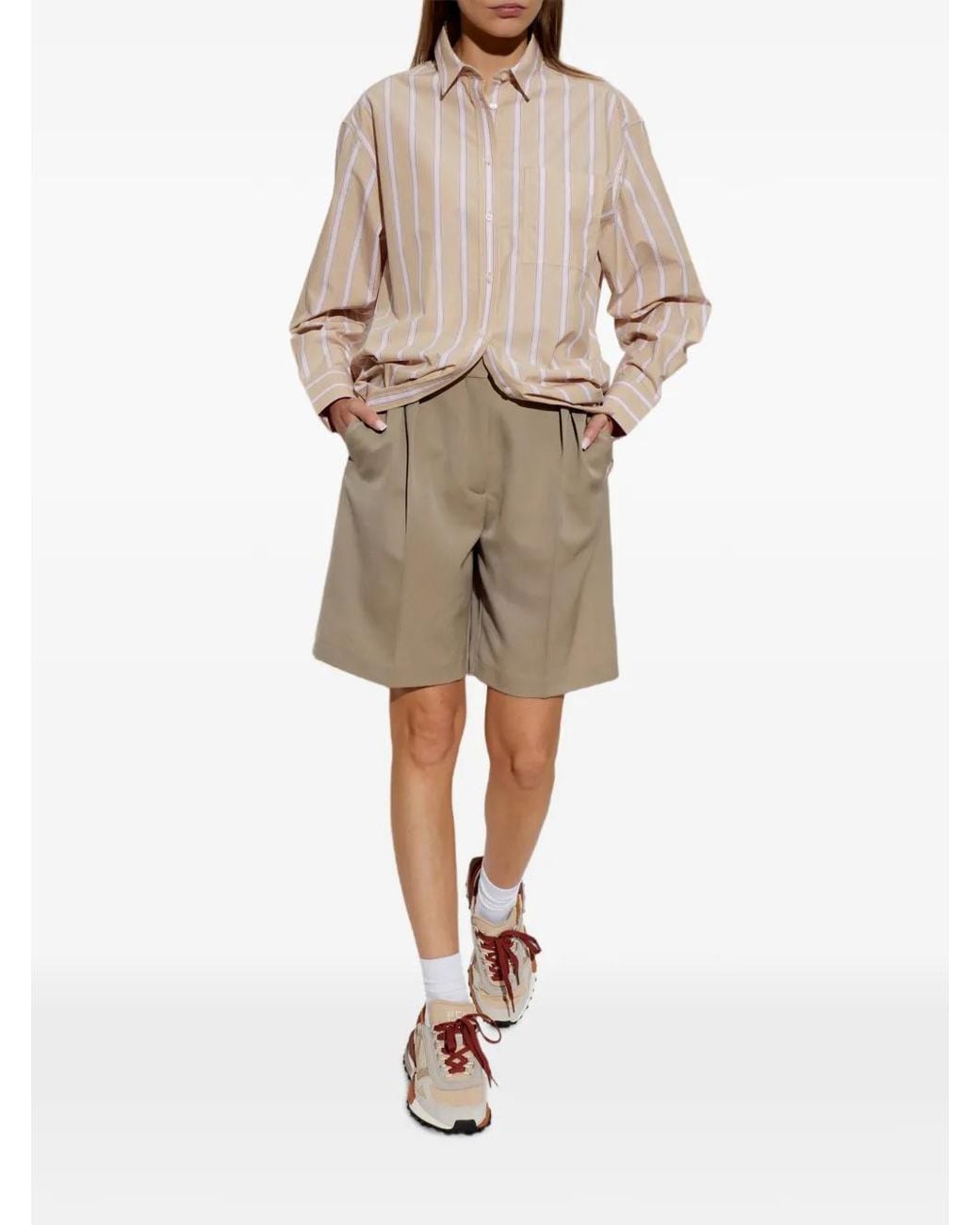 Lacoste Natural Elite Active Panelled Sneakers