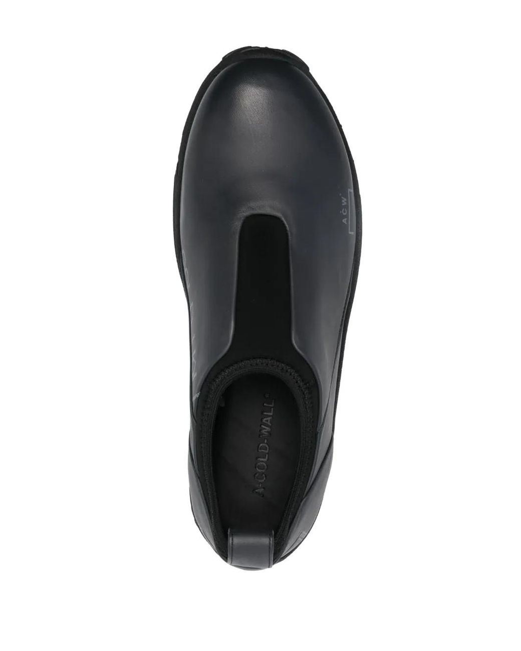 A_COLD_WALL* Black Dirt Moc Slip-On Sneakers for men