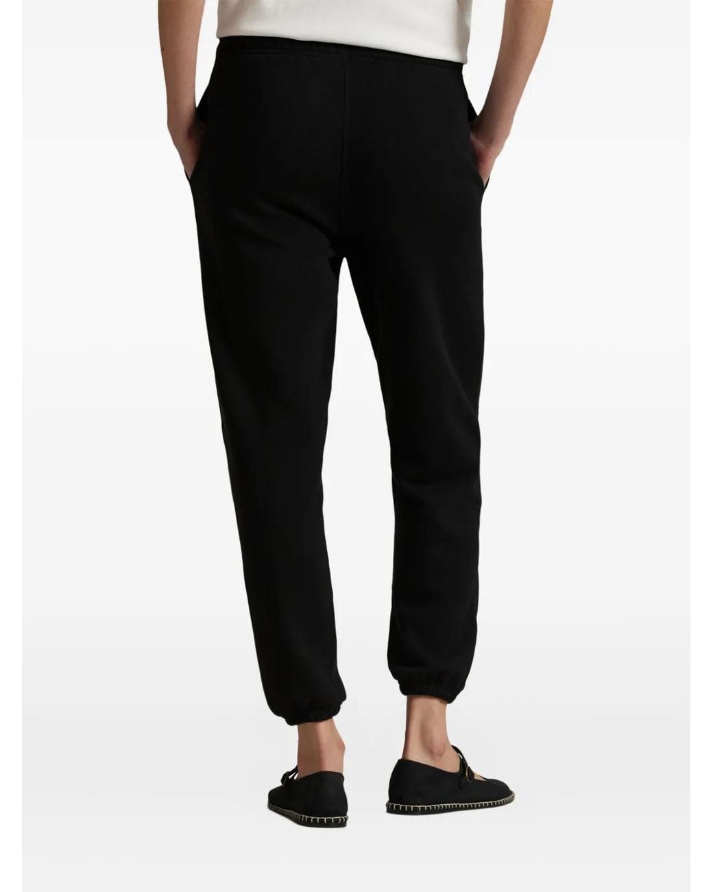 Polo Ralph Lauren Black Tapered Track Pants