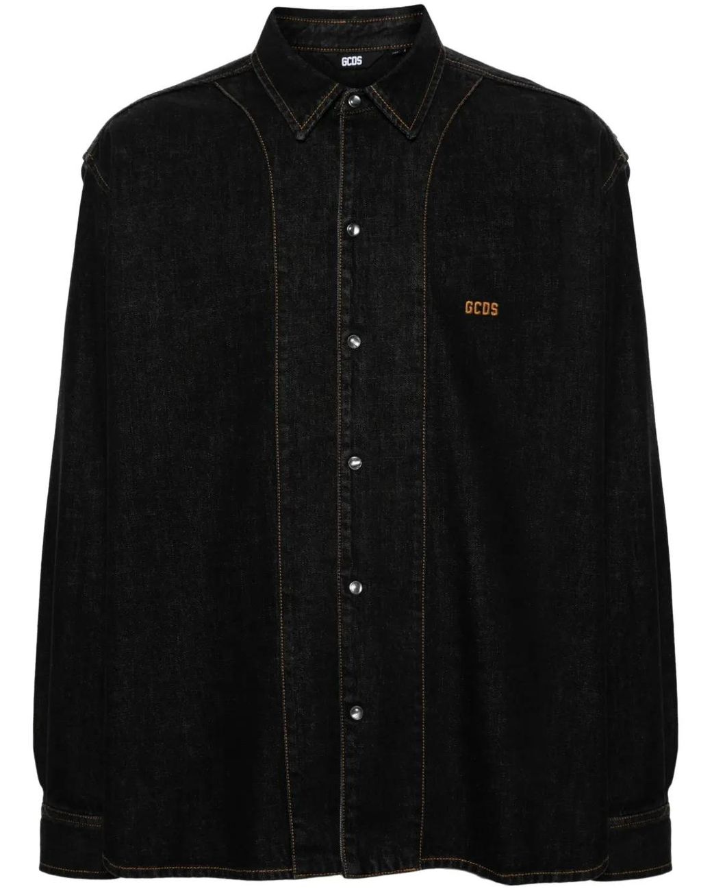 Gcds Black Wirdo Shirt for men