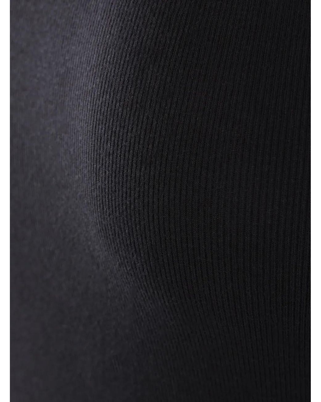Brunello Cucinelli Black Cotton Tank Top
