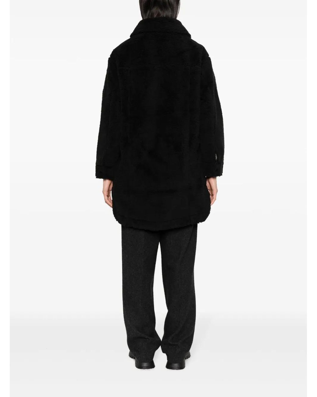 Ugg Black Frankie Fluff Shirt Jacket
