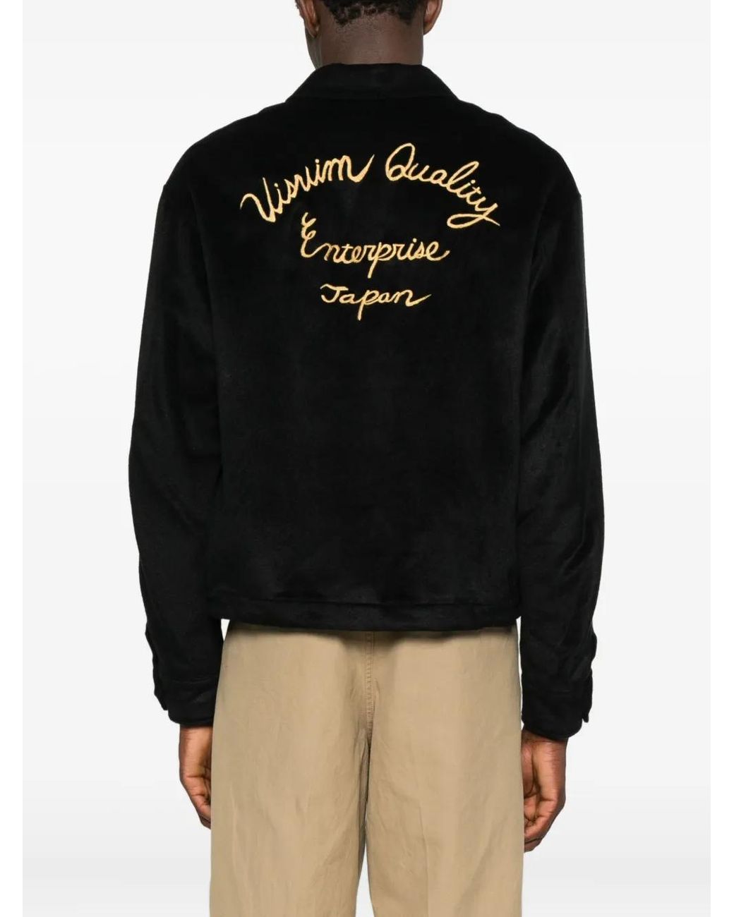 Giacca Con Ricamo di Visvim in Black da Uomo
