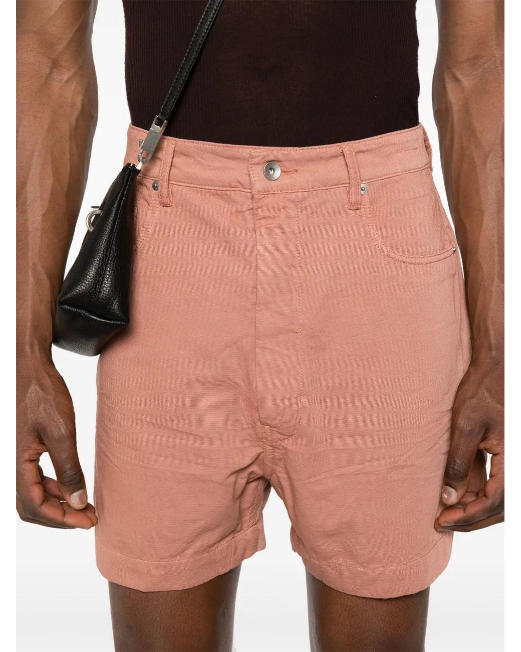 Rick Owens Natural Geth Cut-Offs Shorts for men