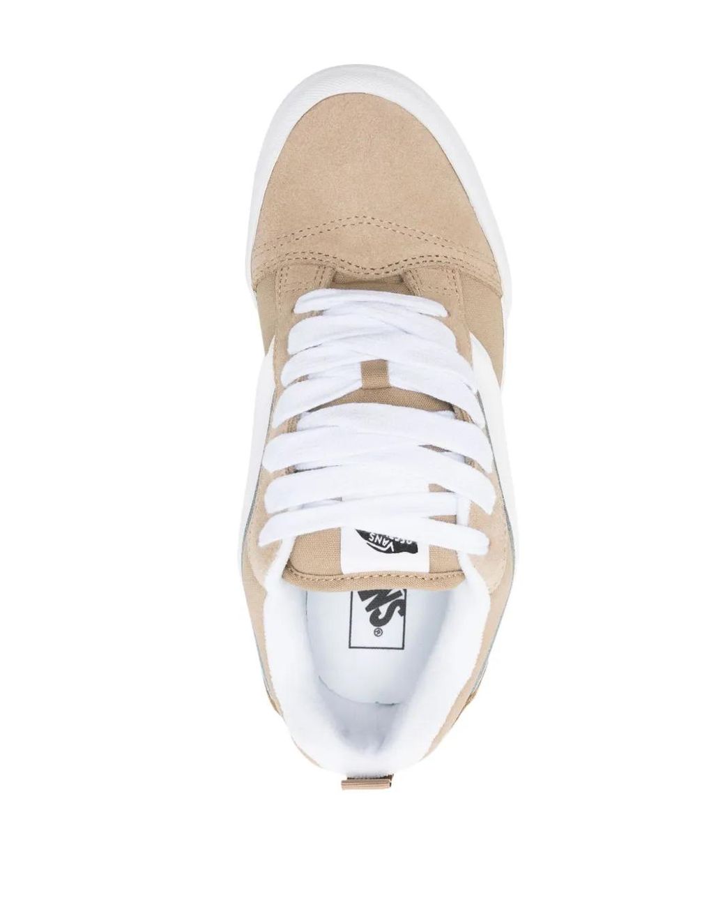 Vans White Knu Skool Sneakers for men