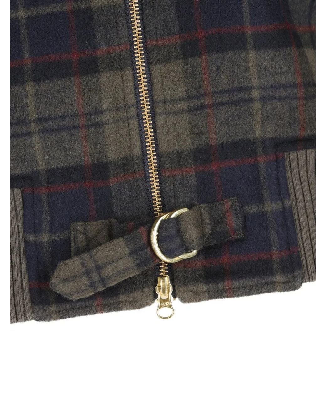 Barbour Black Ivybridge Tartan-Check Zip-Up Jacket