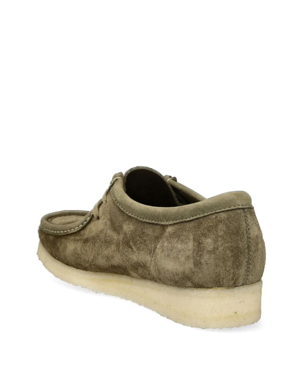 Clarks Green Wallabee Loafers for men