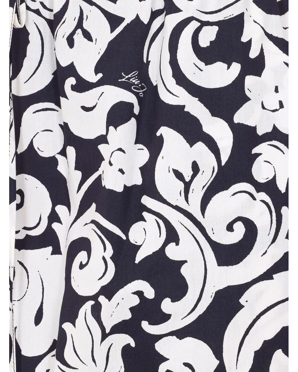 Liu Jo White Cotton Skirt
