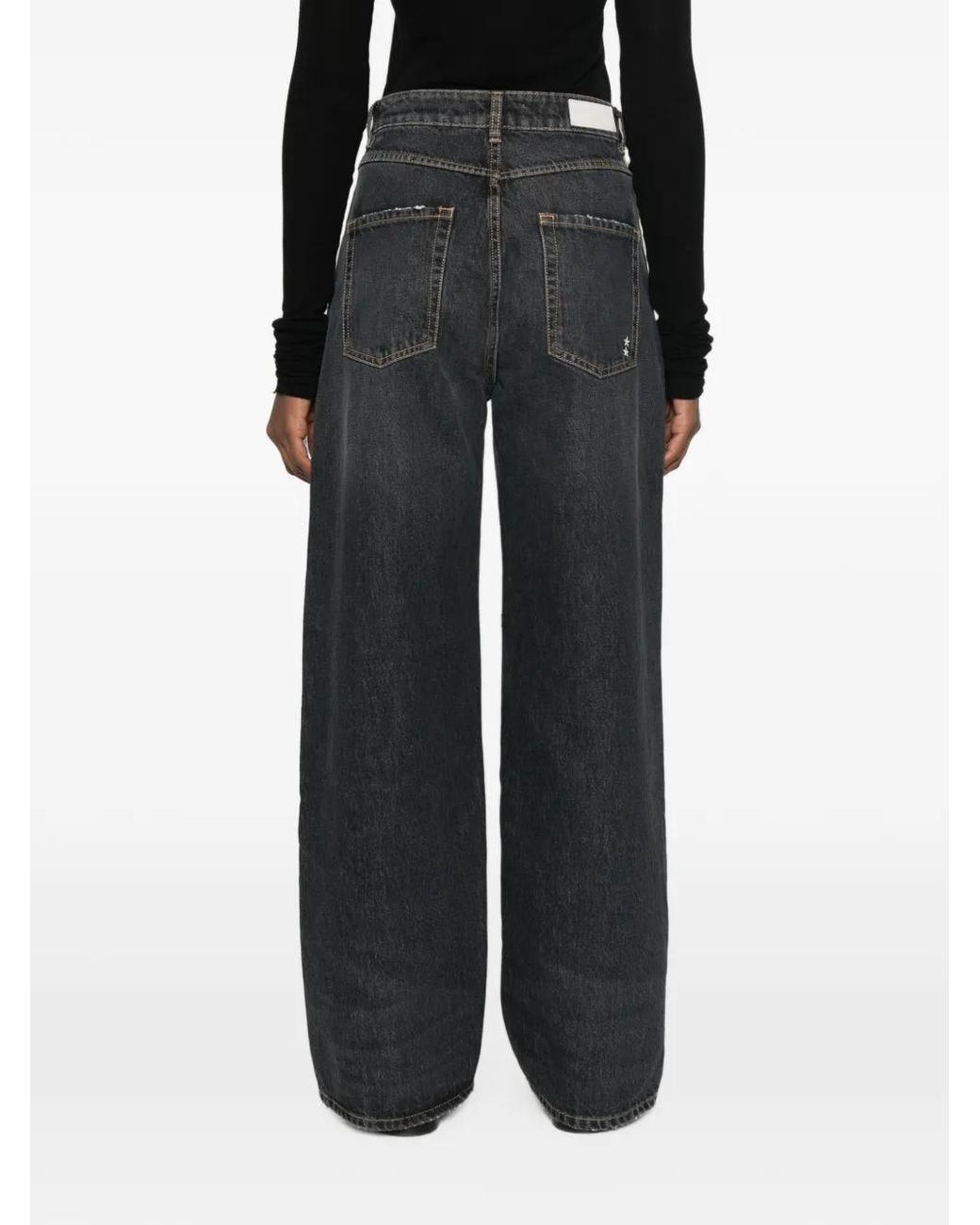 ICON DENIM White Poppy Wide-Leg Jeans