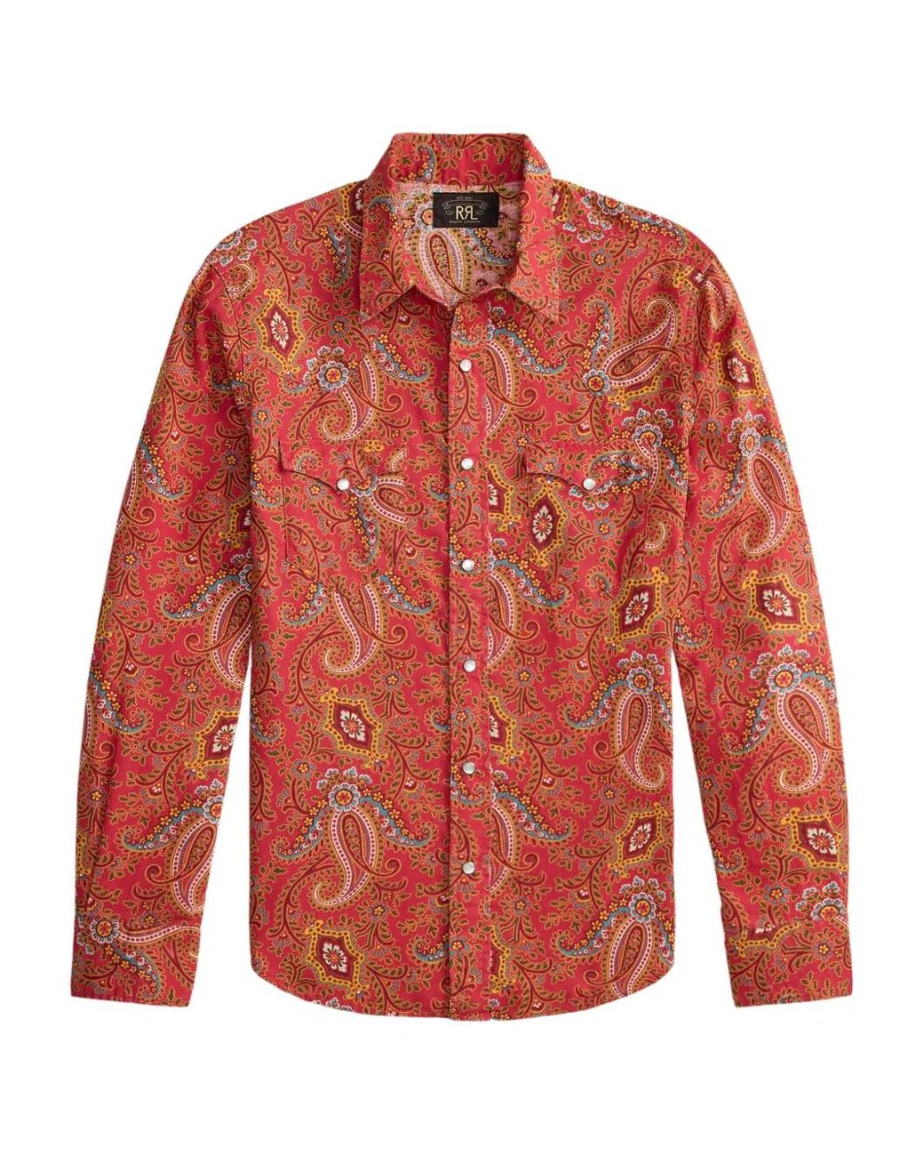 RRL Red Chemise À Motif Cachemire for men