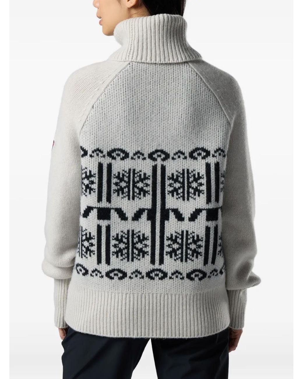 Rossignol Gray Patterned Sweater
