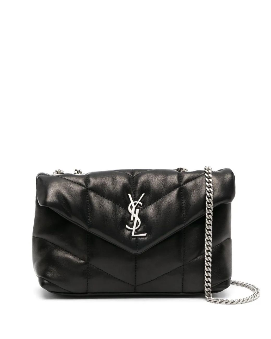 Saint Laurent Black Toy Puffer Bag