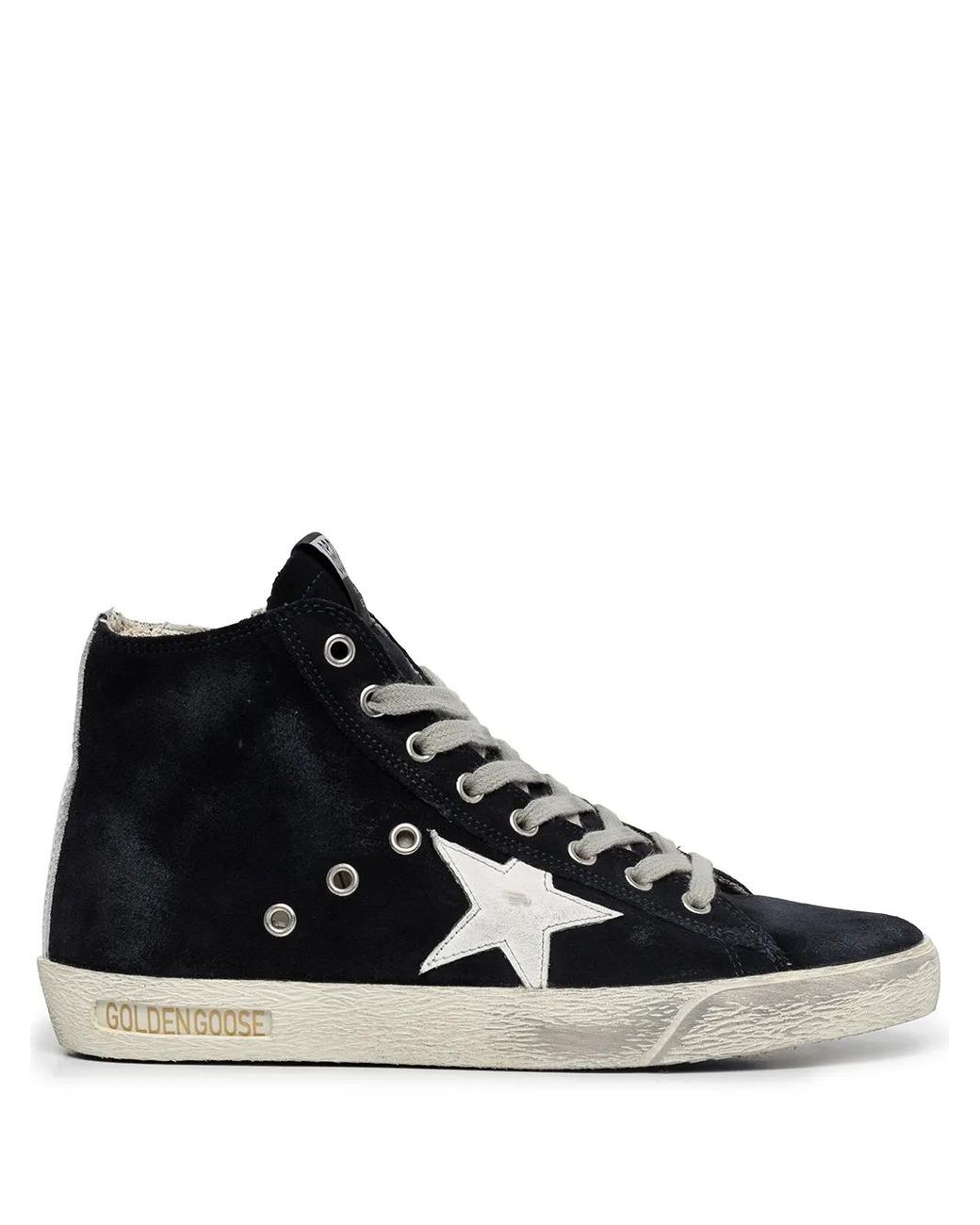 Golden Goose Deluxe Brand Blue Francy High-top Sneakers