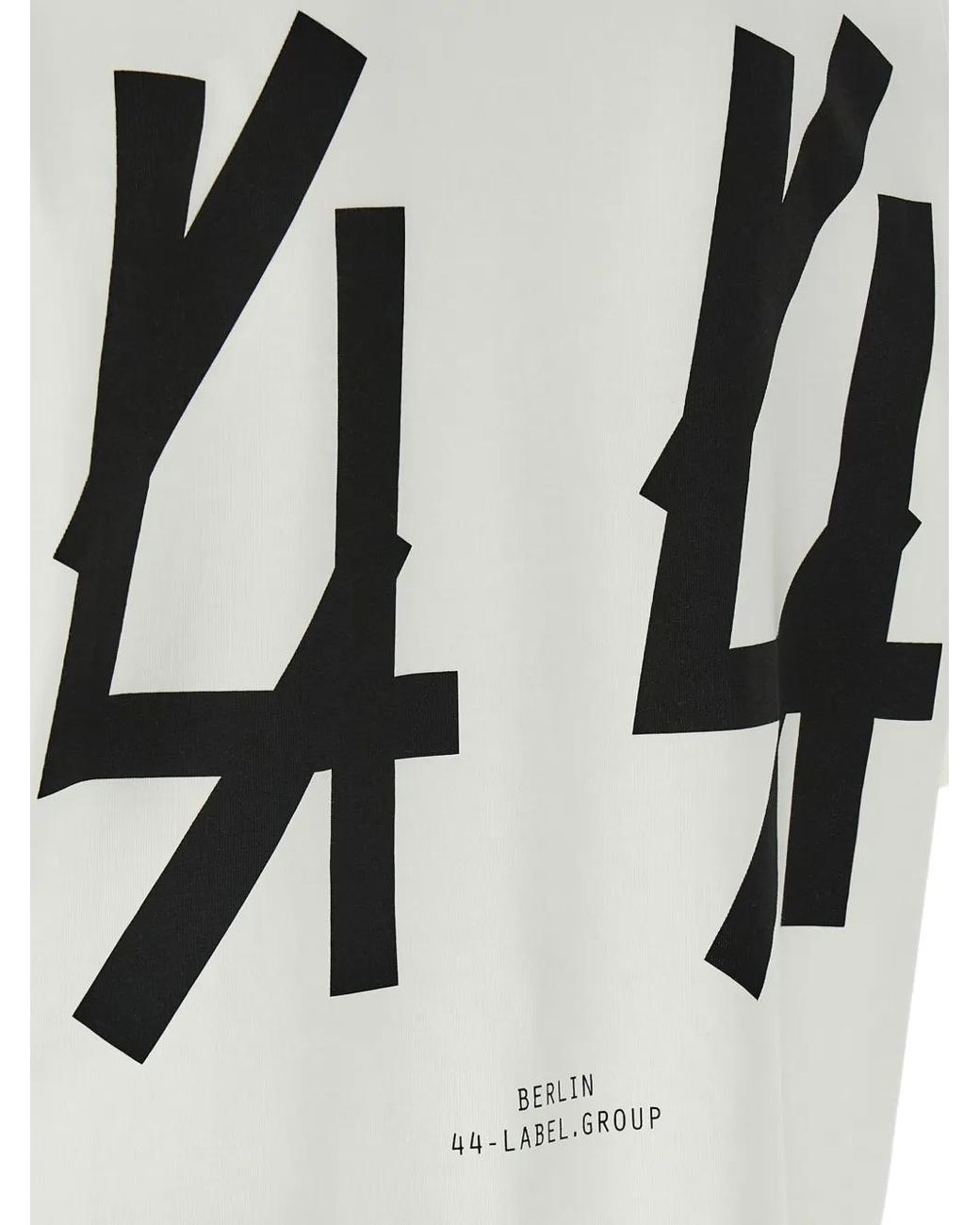 44 Label Group White Graphic-Print T-Shirt for men