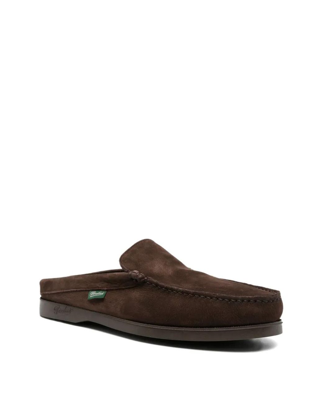 Paraboot White Suede Mules for men