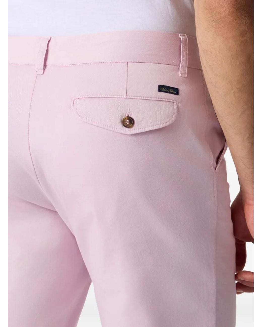 Brooks Brothers Pink Cotton Shorts for men