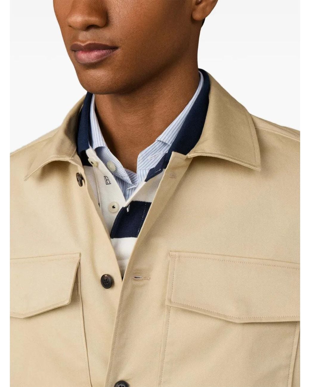 Hackett Natural Heritage Shirt Jacket for men