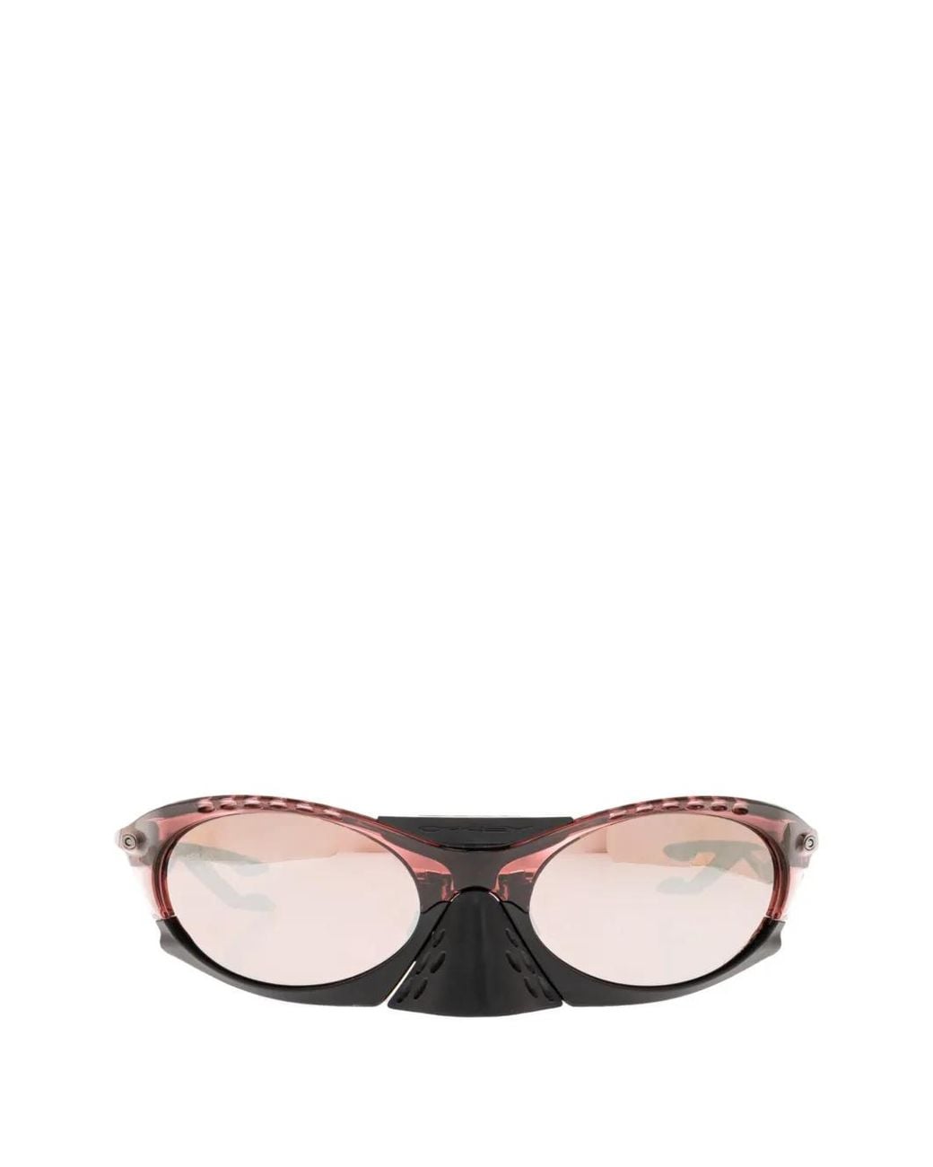 Oakley White Plantaris Geometric-Frame Sunglasses