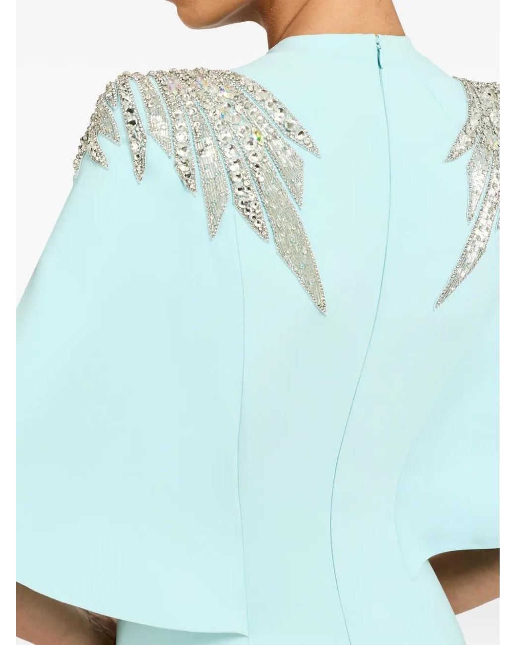 Jenny Packham Blue Star Shower Gown