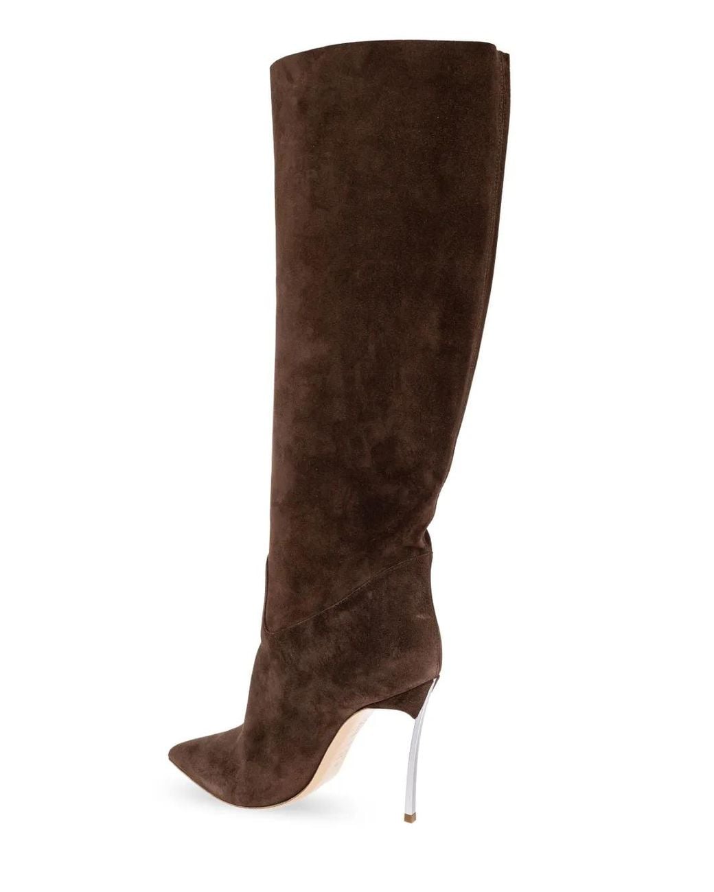 Casadei Brown Heeled Boots