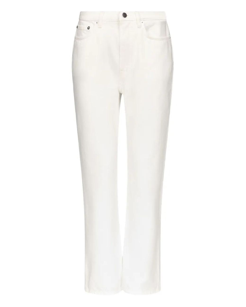 Loulou de Saison White Jude Lds Jeans