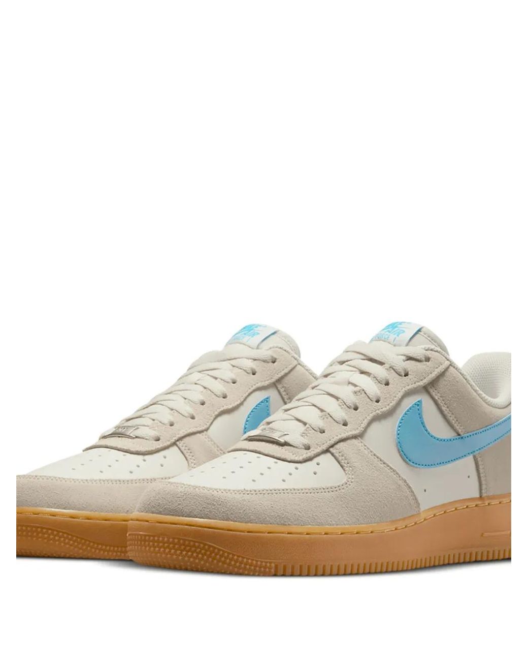Nike Blue Air Force 1 '07 Lv8 "Gum Pack for men
