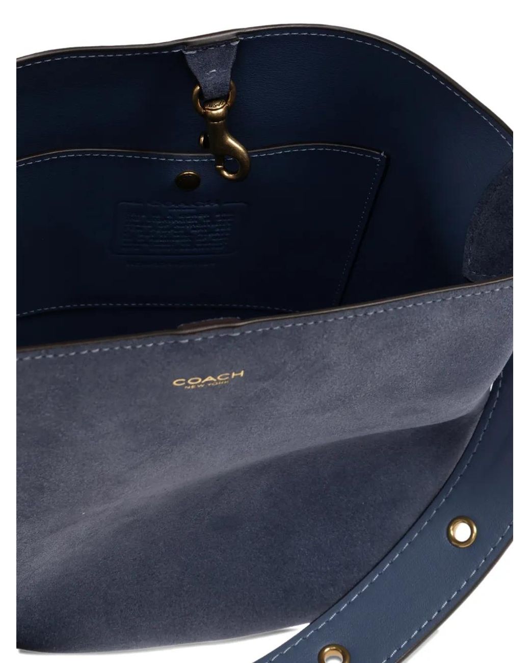 Borsa A Secchiello Bleecker di COACH in Blue