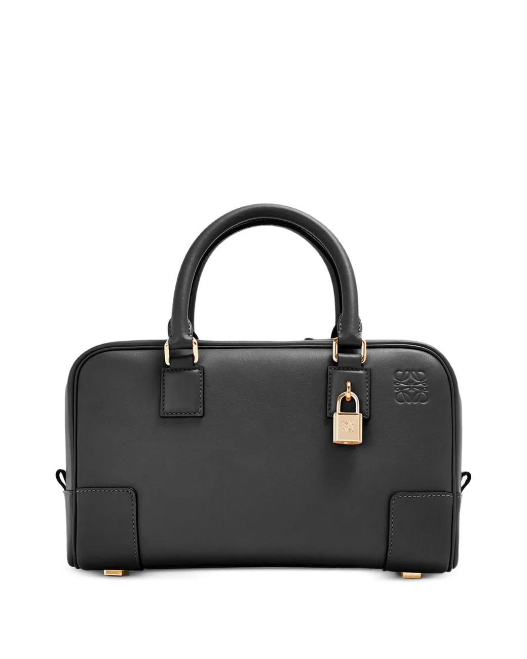 Loewe Black Amazon 23 Leather Handbag