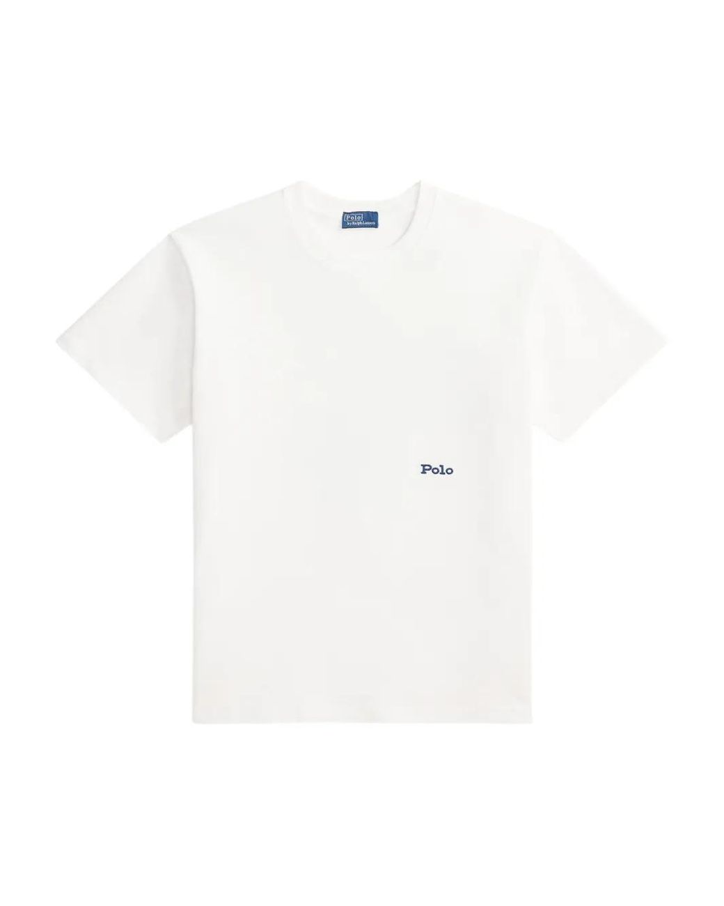 Polo Ralph Lauren White Logo-Detail T-Shirt