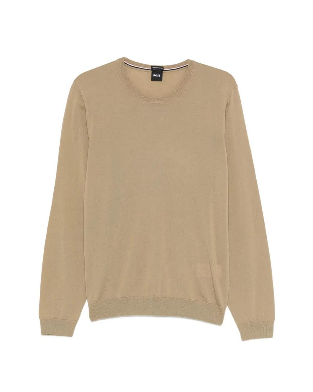 Boss Natural Slim-Fit Sweater for men
