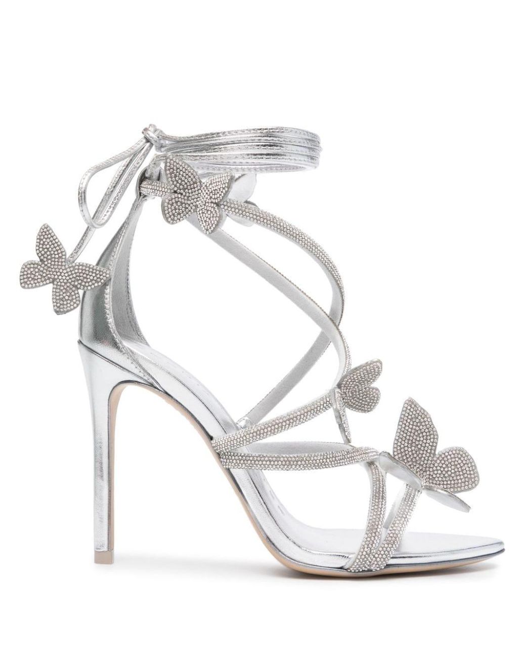 Sophia webster shop silver shoes