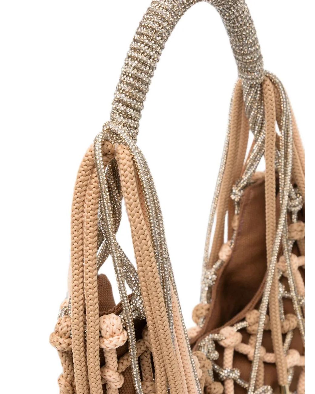 Rosantica Natural Nodi Shoulder Bag