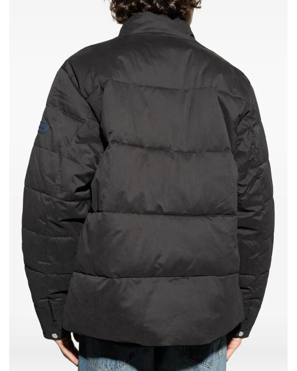 Paul Smith Black Chest-Pocket Padded Jacket for men