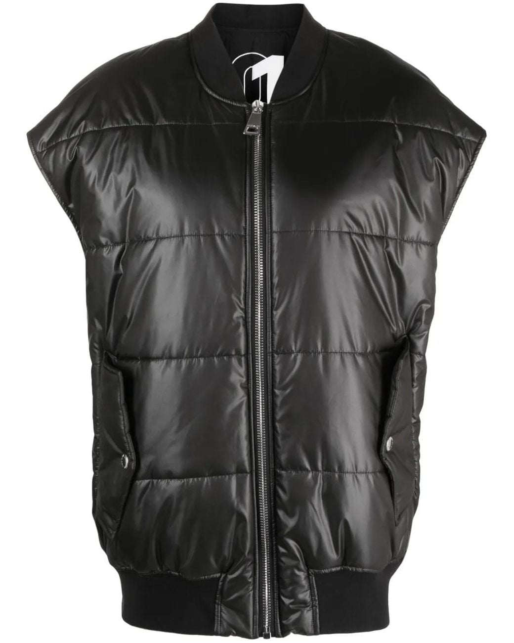Khrisjoy Black Padded Bomber Vest