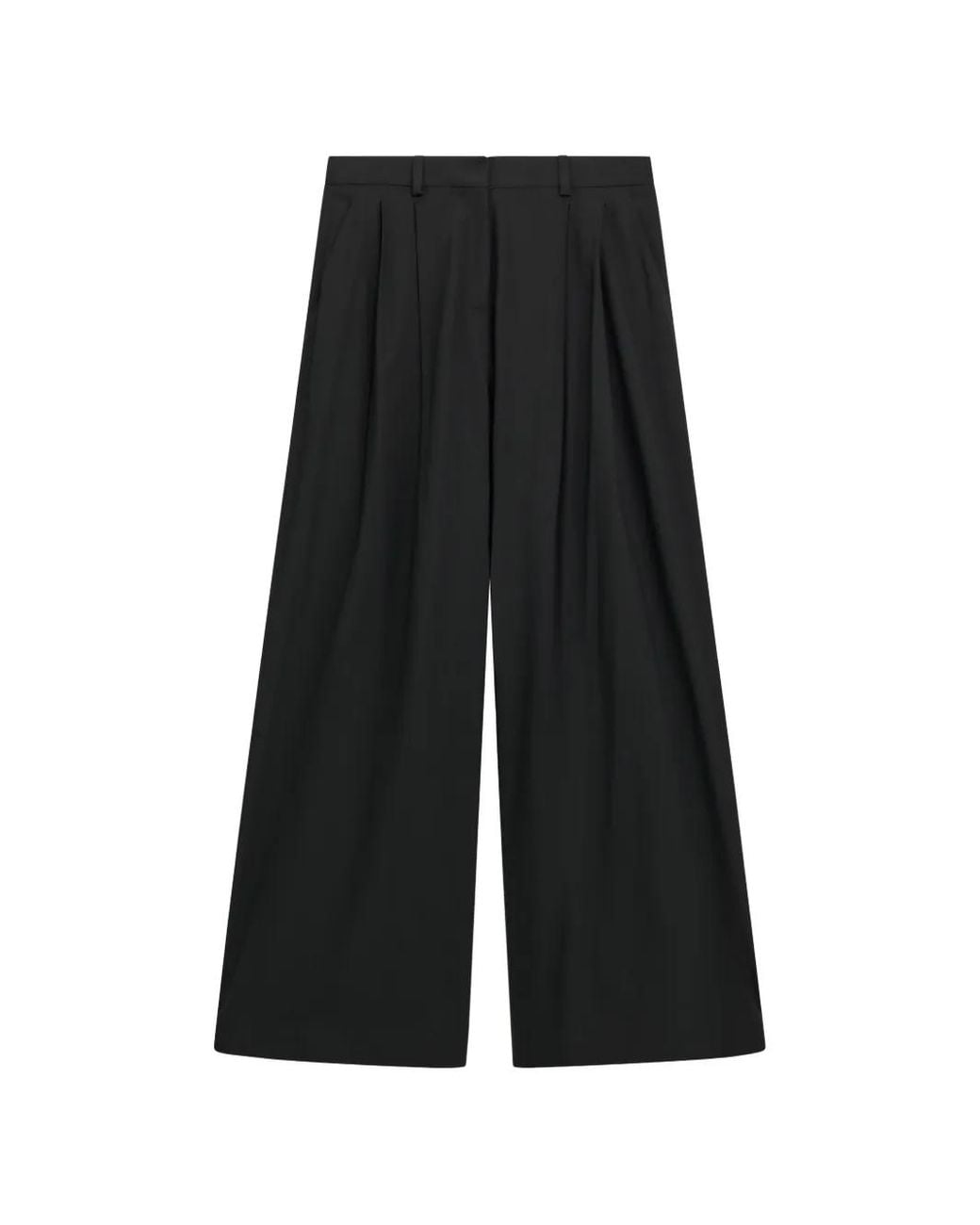 Liviana Conti Black Anthony Pleated Trousers