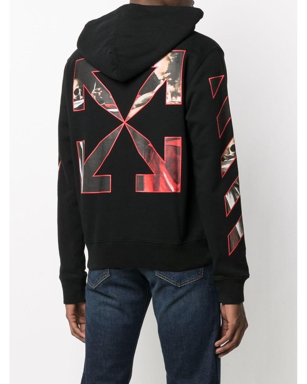 Sudadera con capucha y estampado Caravaggio Off-White c/o Virgil Abloh de  hombre de color Negro | Lyst