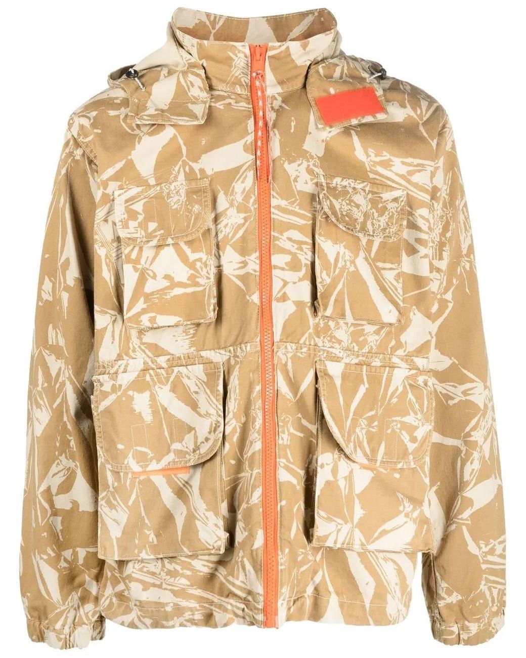 Aries Jack Met Camouflageprint in het Natural voor heren