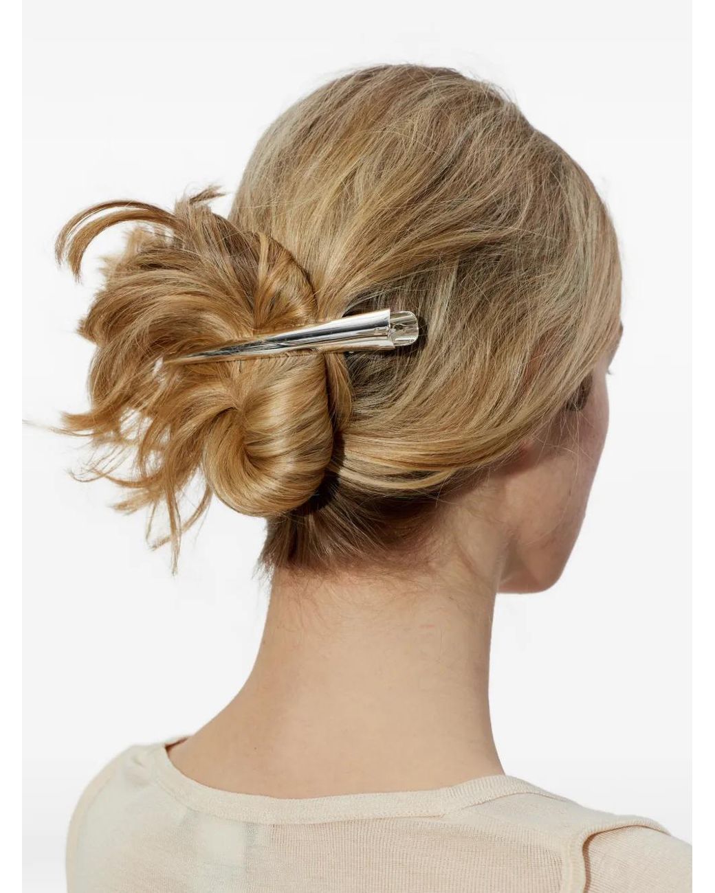LIE STUDIO White Mona Hair Clip